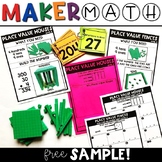 Maker Math {FREE Place Value Sample!} - Hands-on Small Group Math