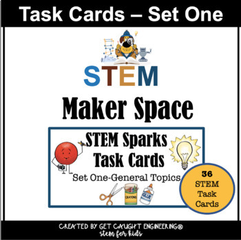 Preview of Maker Space Task Cards | SET 1