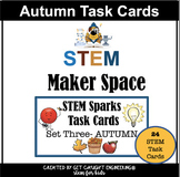 Maker Space Task Cards for Autumn | SET 3