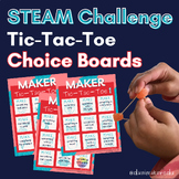 Maker Tic-Tac-Toe Choice Boards (A4 Size)