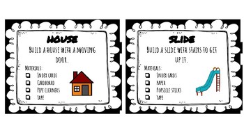 Preview of MakerSpace Task Cards