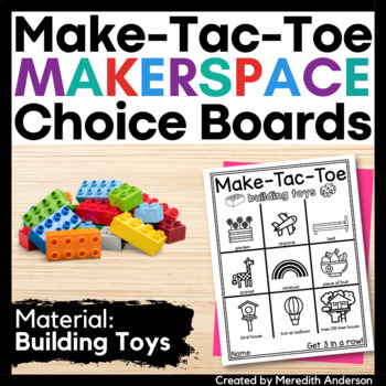 Preview of Makerspace Activities for Building Bricks or Blocks