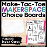No Prep STEM Challenges Makerspace Activities for Index Cards