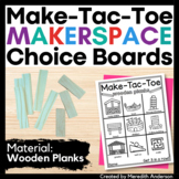 Makerspace Activities for Wooden Planks like KEVA STEM Cho