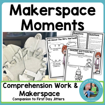 Preview of First Day Jitters Back-to-School Makerspace Activity READ ALOUD for 2nd Grade