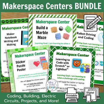 Preview of Makerspace Centers and Projects BUNDLE!