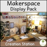 Makerspace Classroom Display for Box Construction and Coll
