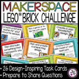 Makerspace LEGO® Brick Challenge Task Cards STEM Activity