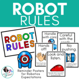 Makerspace Posters for Robotics Rules