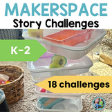 Makerspace Reading Comprehension & Challenge Story STEM Bu