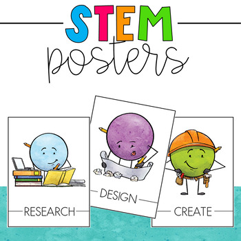 Preview of Makerspace STEM Posters