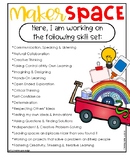 Makerspace Skill Set Sign