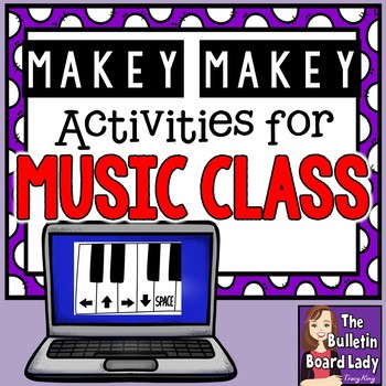 Preview of Makey Makey Activities for Music Class