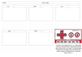 Makey Makey and Scratch Storyboard Planner