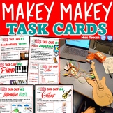 MakeyMakey Task Cards, Project ideas, Makerspace, Makerpro