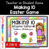 Making 10 Easter Teacher vs Student Powerpoint Game