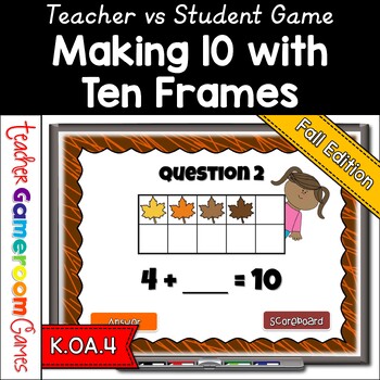 Making 10 Fall Powerpoint Game by Teacher Gameroom | TpT