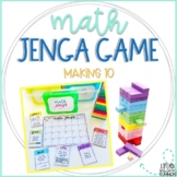 Making 10 Game Cards for Math Jenga : Number Sense Game