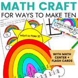 Making 10 Math Craft - Ways to Make 10 Rainbow Craft with 