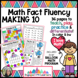 Making 10 Math Fact Fluency | Friends of TEN Games, Worksh