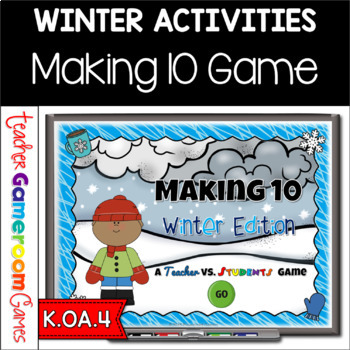 Preview of Making 10 Winter Powerpoint Game