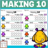 Making 10 Worksheet | Teachers Pay Teachers