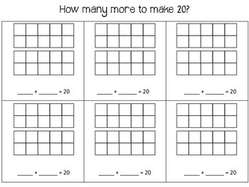 Making 10 and Making 20 {1st grade} by Teaching with Tammy | TpT