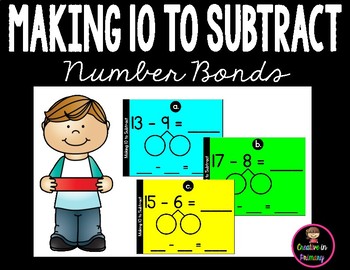 Preview of Making 10 to Subtract
