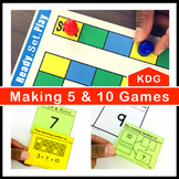 Making 5 and 10 Games and Centers Kindergarten