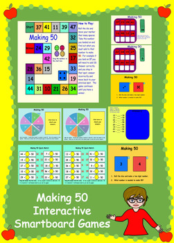 Preview of Making 50:  Six Interactive Smartboard Games