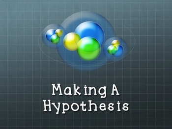 making a hypothesis 2nd grade