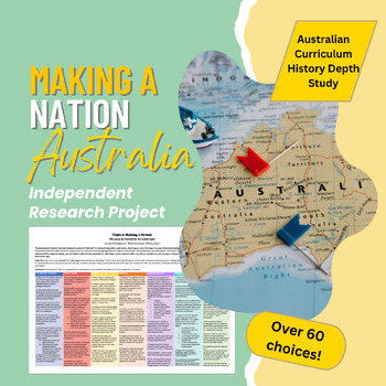 Preview of Making A Nation: Australia Depth Study Independent Research Project