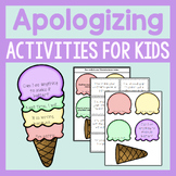 Apologizing - Social Skills Activities For Conflict Resolu