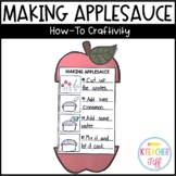 Making Applesauce Craftivity
