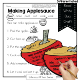 Making Applesauce - Literacy & Craft