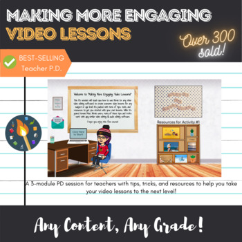 Preview of Making Better Video Lessons - A PD for Teachers
