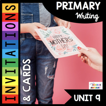 Preview of Making Cards and Invitations Preschool Kindergarten Writing Center Dramatic Play