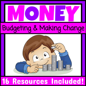 Preview of Making Change and Budgeting Unit Do I Have Enough Money Special Education Math