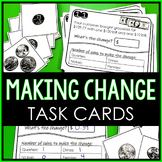 Making Change, Counting Money Task Cards Activity