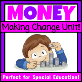 Making Change Unit Money Special Education Functional Math