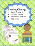 Making Change Word Problems and Activites