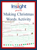 Making Christmas Words, K-4