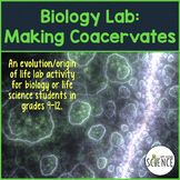 Evolution Lab Making Coacervates, Origin of Life, Earth's History