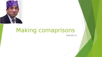 Preview of Making Comparisons. Realidades 2 1B