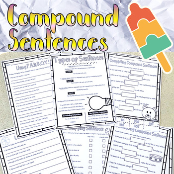 Preview of Making Compound Sentences *Distance Learning*