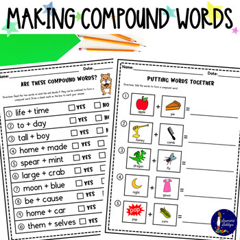 Preview of Making Compound Words