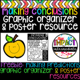 Making Conclusions Graphic Organizers & Poster