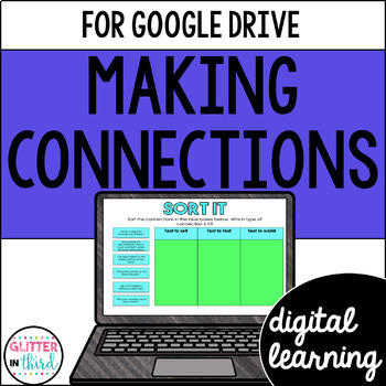 Preview of Making Connections Activities & Graphic Organizers for Google Classroom Digital