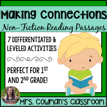 Preview of Making Connections: First Grade Reading Passages