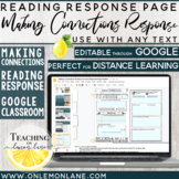 Making Connections - Guided Reading - Digital - Any Text -